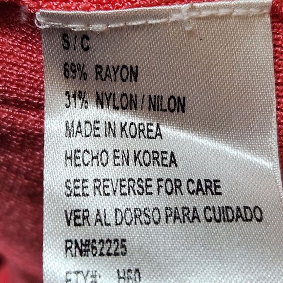 Tailor B Moss Knit Top – Women’s Small – Criss Cross Neckline - Picture 5 of 6